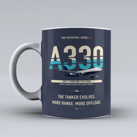 Thumbnail for A330 MRTT+ Mug design on dark blue airbus