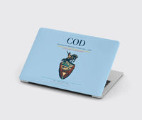 Thumbnail for Yellowstone Regional Airport (COD) design on light blue MacBook case