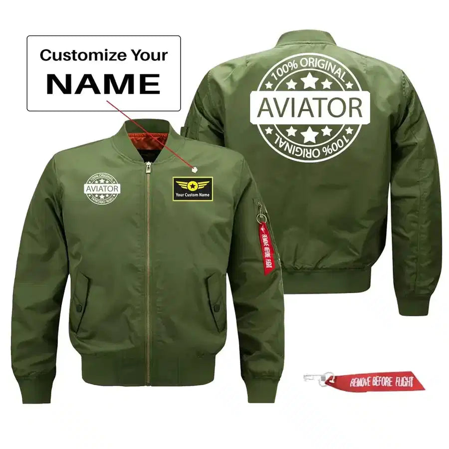 Customisable Aviator Jacket - view 5