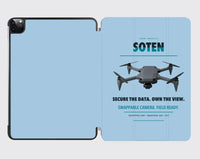 Thumbnail for ACSL SOTEN design on light blue ipad tablet case