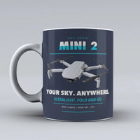 Thumbnail for Mini 2 Mug design on dark blue dji