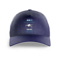 Thumbnail for DJI Mini 2 design on dark blue printed hat