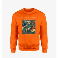 Thumbnail for VINTAGE G4264 - The Spark Plug Sermon - Designed Sweatshirts design on orange
