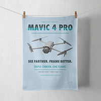 Thumbnail for DJI Mavic 4 Pro design on light blue towel