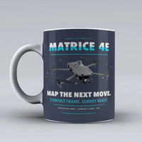 Thumbnail for Matrice 4E Mug design on dark blue dji