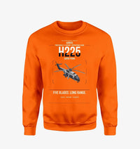 Thumbnail for Airbus H225 design on orange sweatshirt