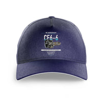 Thumbnail for CF6-6 design on dark blue printed hat