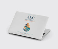 Thumbnail for Alicante-Elche Miguel Hernandez Airport (ALC) design on light gray MacBook case
