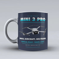 Thumbnail for Mini 3 Pro Mug design on dark blue dji