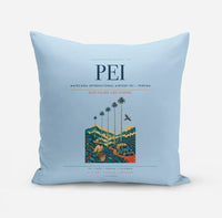 Thumbnail for Matecaña International Airport (PEI) design on light blue pillow