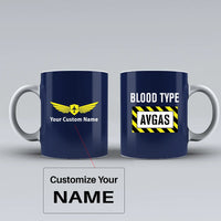 Thumbnail for Customisable Blood Type AVGAS Mug - view 5