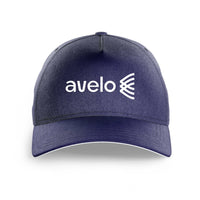 Thumbnail for Avelo Airlines logo printed on dark blue cap