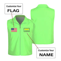 Thumbnail for Customisable Flag & Name Vest - view 5