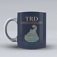 Thumbnail for Trondheim Airport, Vrnes TRD Mug - Dark Blue