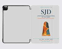 Thumbnail for Aeropuerto Internacional de Los Cabos (SJD) design on light gray ipad tablet case