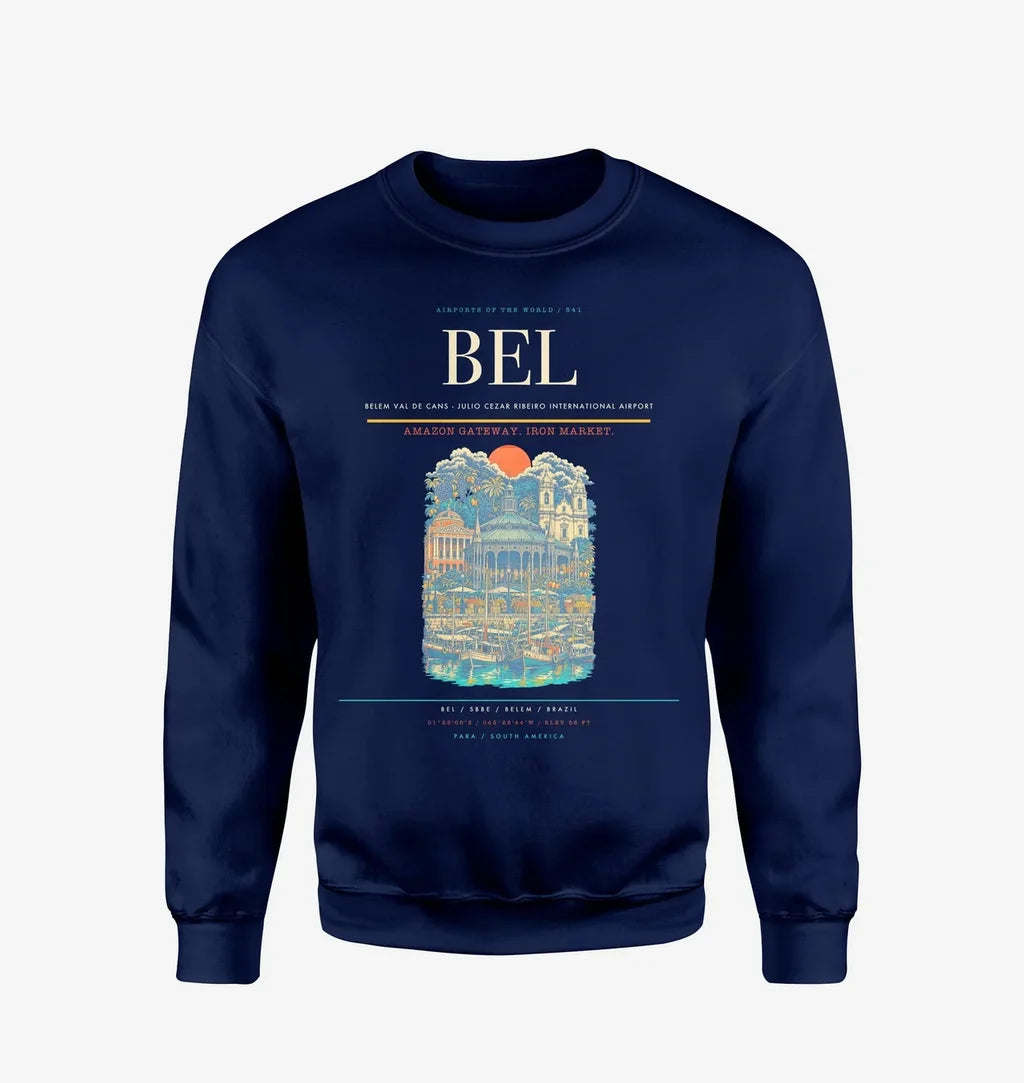 Belem Val de Cans - Julio Cezar Ribeiro International Airport BEL Sweatshirt - Navy Blue