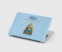 Thumbnail for Moi International Airport (MBA) design on light blue MacBook case
