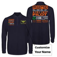 Thumbnail for Customisable Airline Pilot Label T-Shirt - view 5