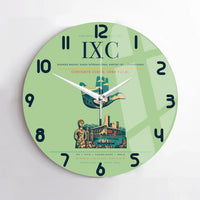 Thumbnail for Shaheed Bhagat Singh International Airport (IXC) design on light green no frame wall clock