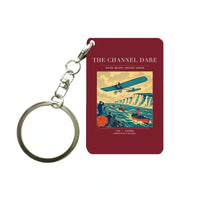 Thumbnail for VINTAGE G4324 - The Channel Dare - Designed Key Chain design on darkred