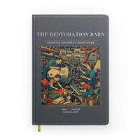 Thumbnail for VINTAGE G4143 - The Restoration Barn - Designed Notebooks design on gray