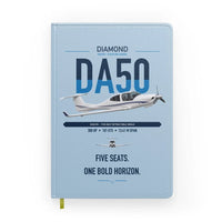 Thumbnail for Diamond DA50 RG design on light blue notebook
