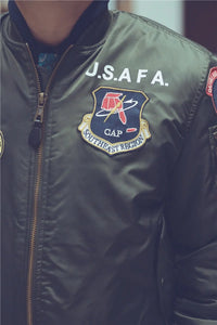 Thumbnail for Fighter Pilot Style USAFA Designed Super Cool Pilot Jackets - view 23