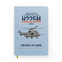 Thumbnail for Airbus Helicopters H225M Caracal design on light blue notebook