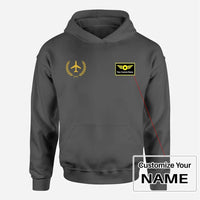 Thumbnail for Customisable Leaf & Airplane Hoodie - view 5