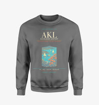 Thumbnail for Auckland Airport AKL Sweatshirt - Gray