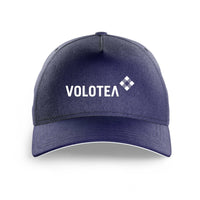 Thumbnail for Volotea Airlines logo printed on dark blue cap