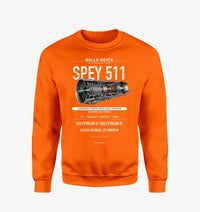 Thumbnail for SPEY 511 design on orange sweatshirt