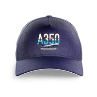Thumbnail for Airbus A350-1000ULR design on dark blue printed hat