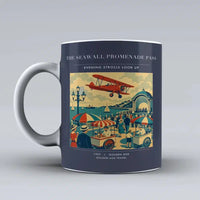 Thumbnail for VINTAGE G4476 - The Seawall Promenade Pass - Ceramic Mug design on darkblue
