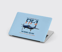 Thumbnail for F7F-3 Tigercat Two Engines One Hunt design on light blue MacBook case