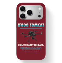 Thumbnail for Inspired Flight IF800 Tomcat Case design on dark red iphone case