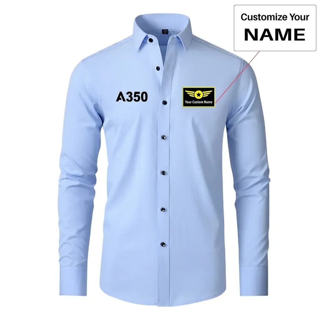 Customisable Airbus A350 Shirt - view 5