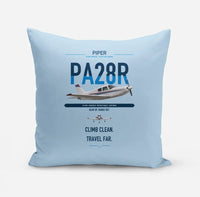Thumbnail for Piper PA-28R Arrow III design on light blue pillow