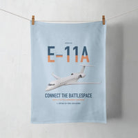 Thumbnail for E-11A BACN design on light blue towel