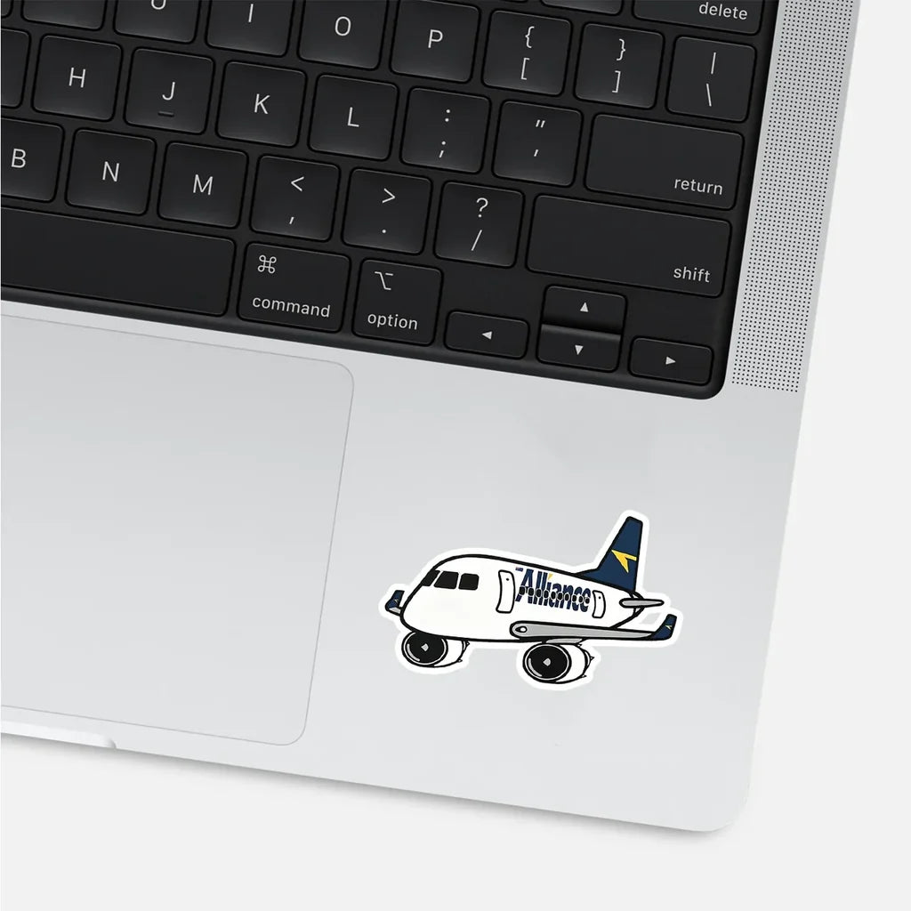 Alliance Embraer E190 Airplanes sticker