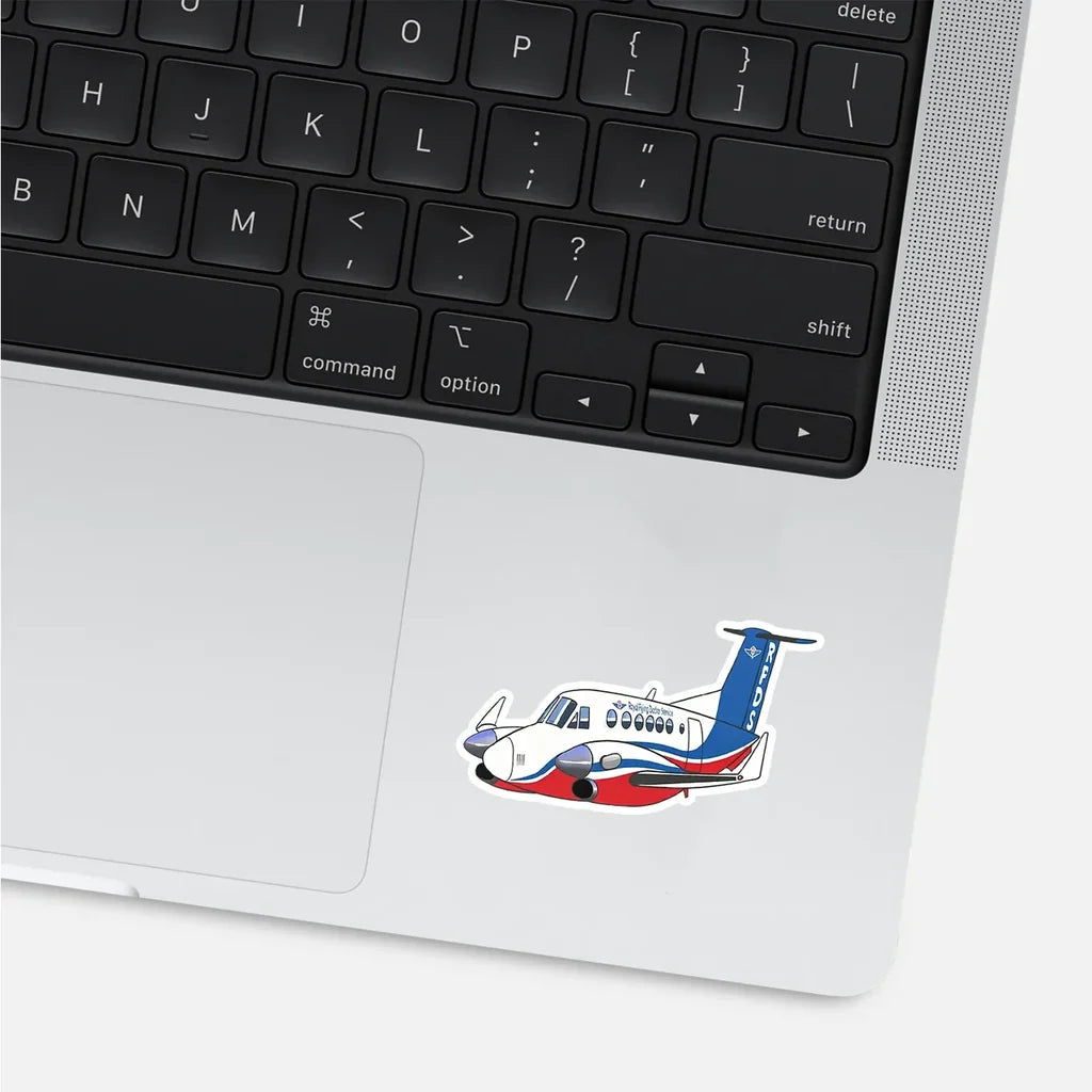RFDS Beechcraft King Air B350 Airplanes sticker