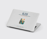Thumbnail for Jinnah International Airport Karachi (KHI) design on light gray MacBook case