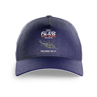 Thumbnail for Sikorsky CH-53E Super Stallion design on dark blue printed hat