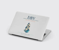 Thumbnail for Dubrovnik Ruđer Bošković Airport (DBV) design on light gray MacBook case