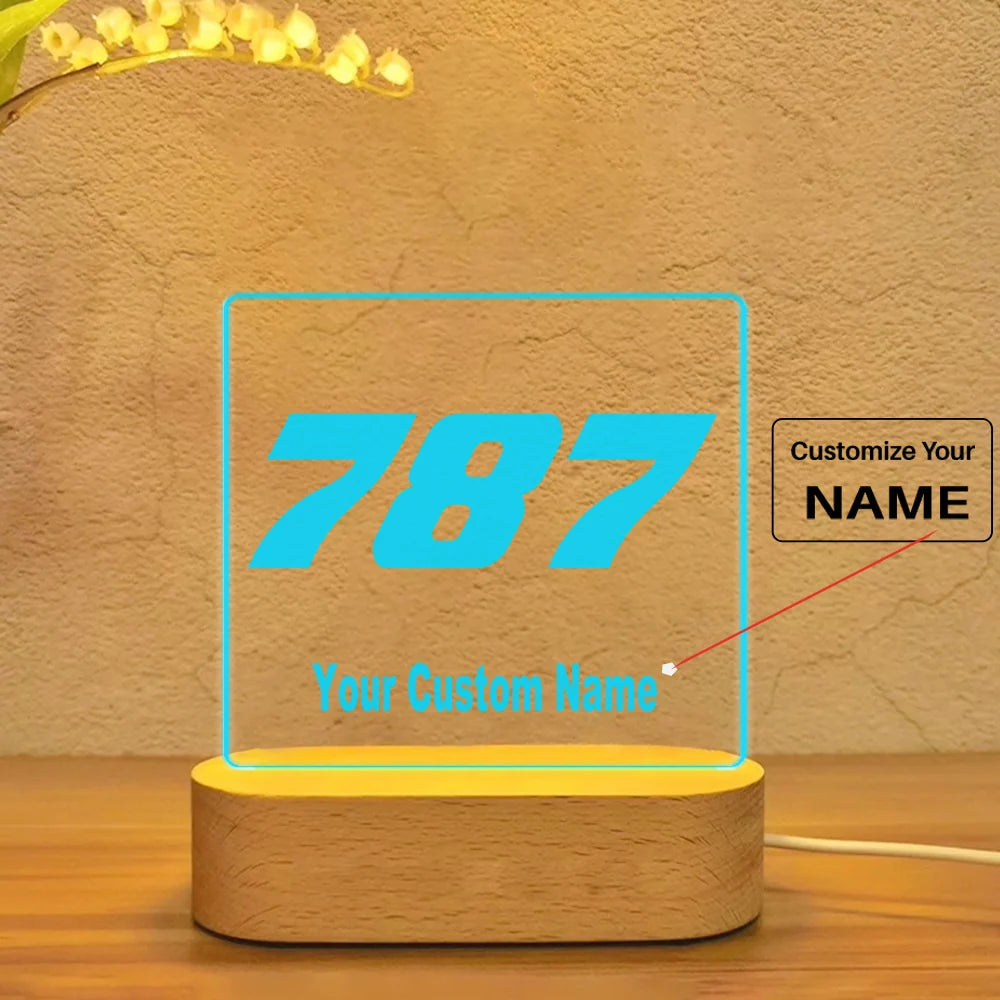 Customisable Boeing 787 Lamp - view 5