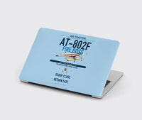 Thumbnail for Air Tractor AT-802F Fire Boss design on light blue MacBook case