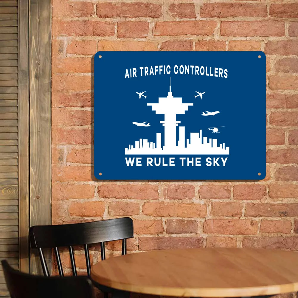 Air Traffic Controllers - We Metal Sign - view 5