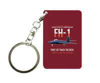 Thumbnail for FH-1 PHANTOM Key Chain design on dark red key chain