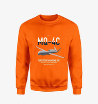 Thumbnail for MQ-4C Triton IFC-4 design on orange sweatshirt