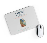 Thumbnail for Darwin International Airport (DRW) design on light gray rectangle mouse pad